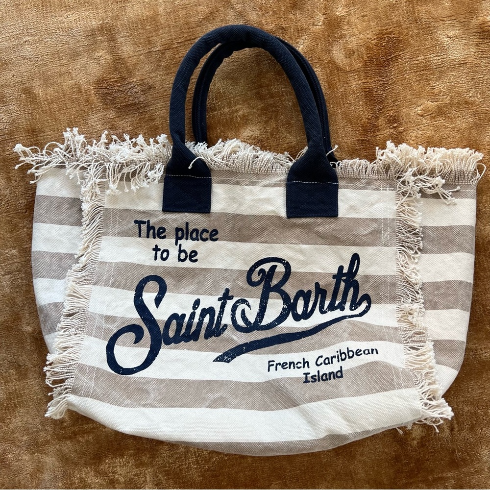 MC2 Saint Barth Striped Tote Bag